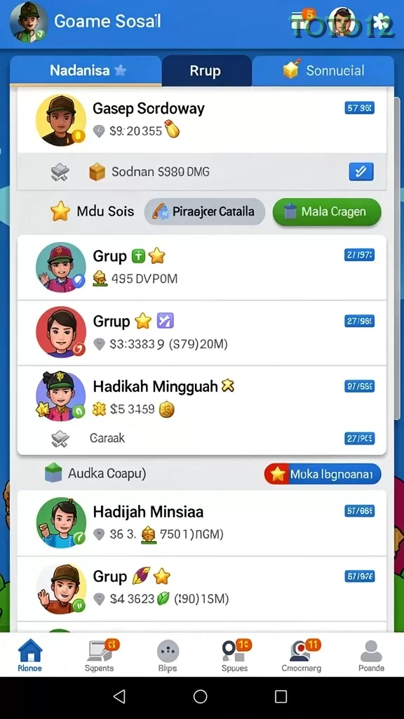 Cuplikan layar ZZ4D — pengaturan akun