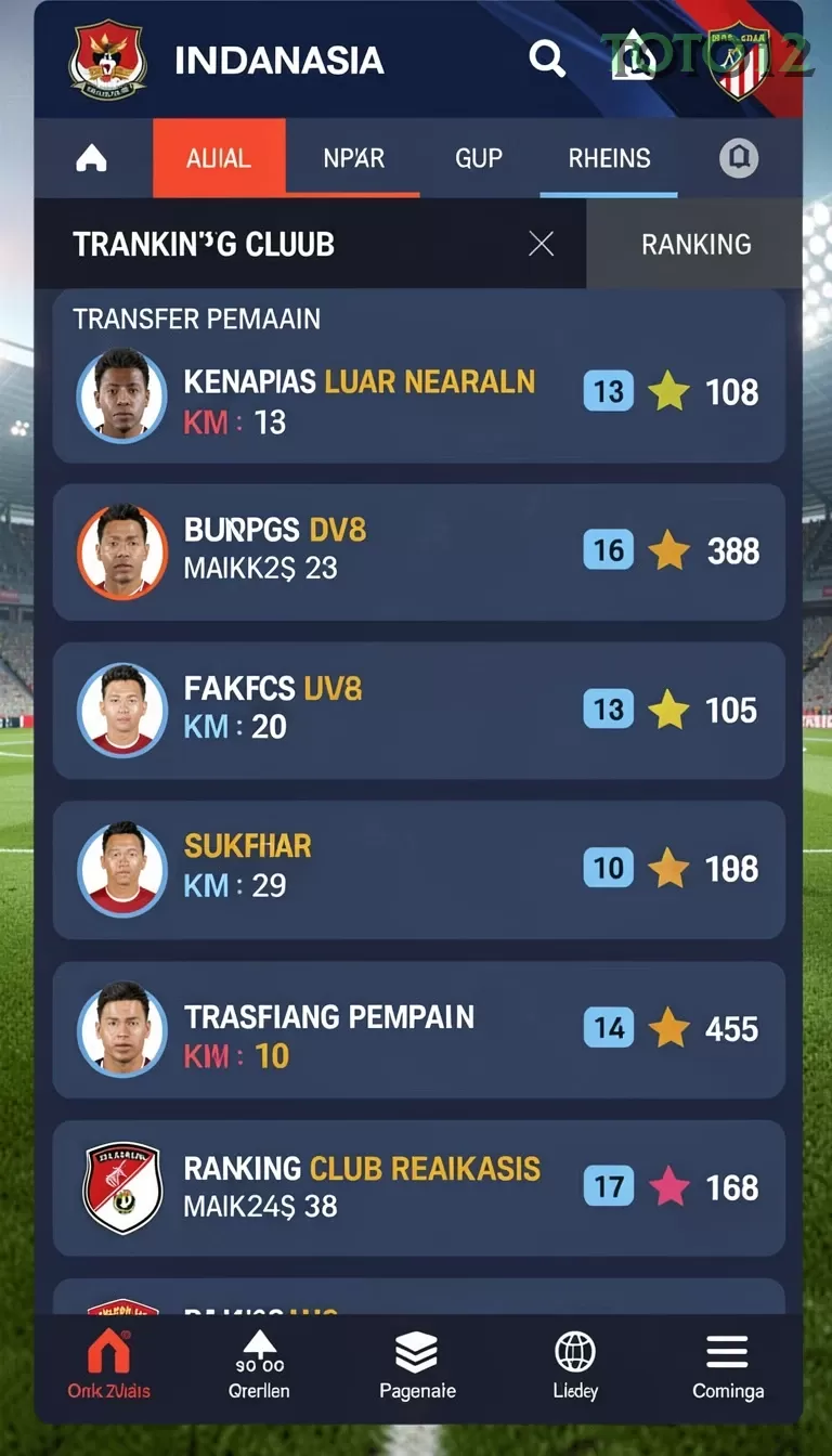 Cuplikan layar EE789 — halaman utama
