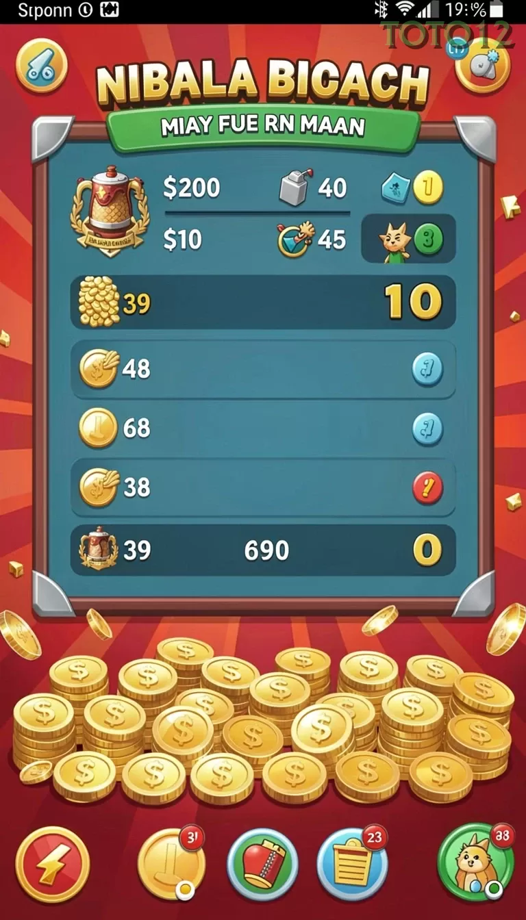 Cuplikan layar INDO178 — menu navigasi